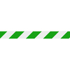 Queue Solutions ConePro 600, Yellow, 12' Green/White Diagonal Stripe Belt CP600Y-GNW150